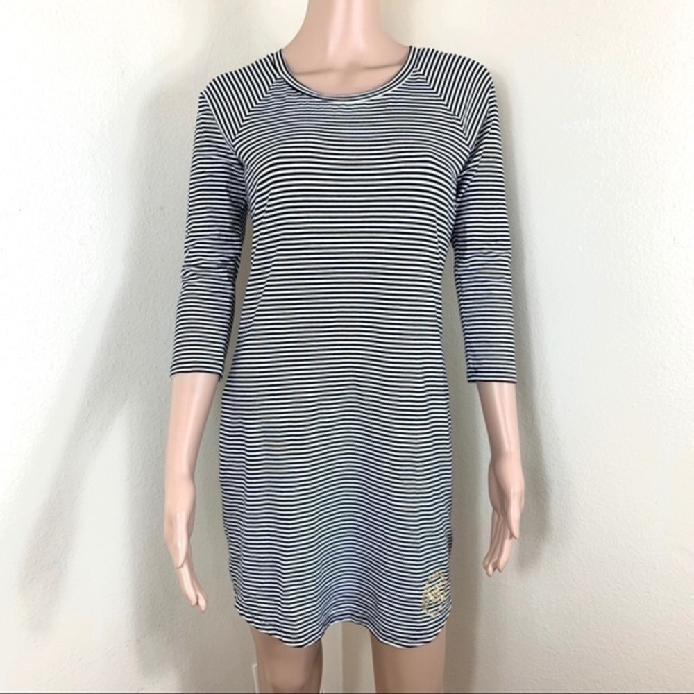 Michael Kors Women’s Dress striped white black Xs